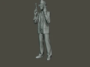 meme del ata&uacute;d bailando b 004 Modelo de impresión 3D