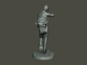 meme del ata&uacute;d bailando b 006 Modelo de impresión 3D