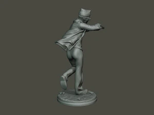 meme del ata&uacute;d bailando b 006 Modelo de impresión 3D