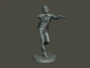 meme del ata&uacute;d bailando b 006 Modelo de impresión 3D