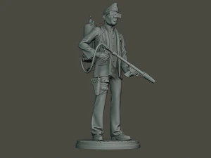 meme ata&uacute;d bailando b 012 Modelo de impresión 3D