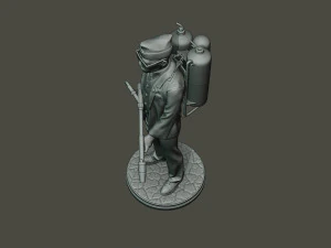 meme ata&uacute;d bailando b 012 Modelo de impresión 3D