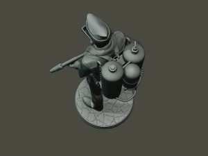 meme ata&uacute;d bailando b 012 Modelo de impresión 3D