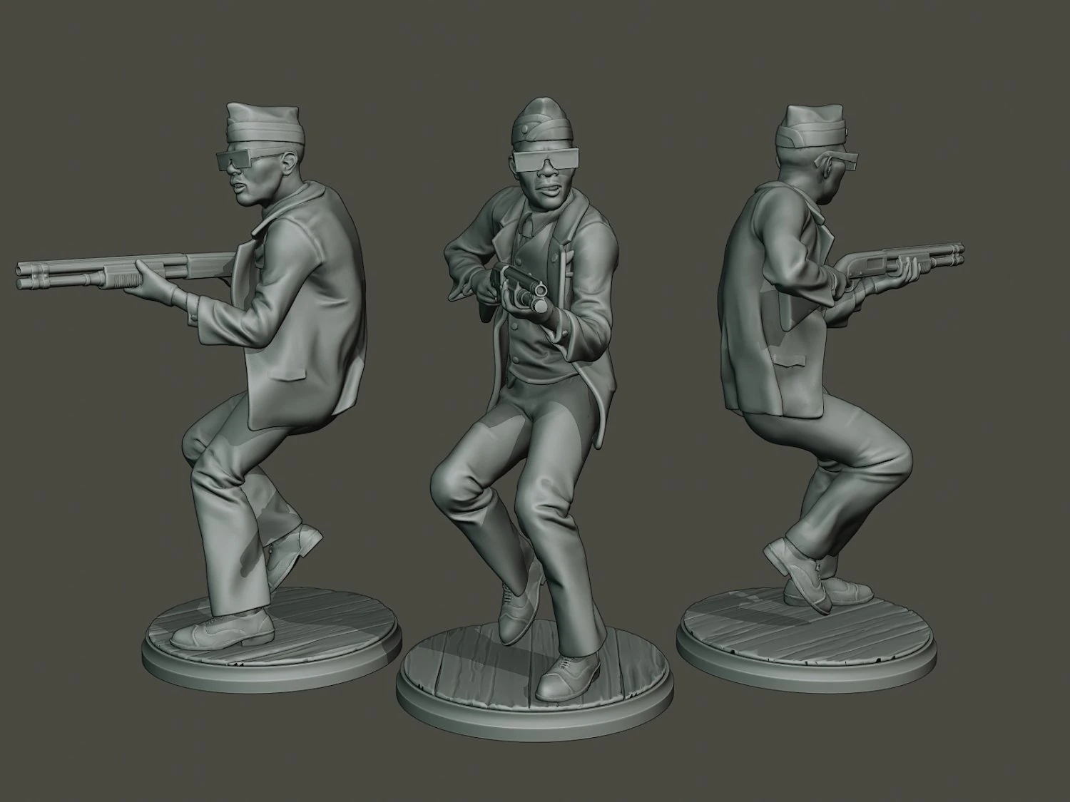 Meme sulla bara danzante b 014 Modello di stampa 3D .c4d .max .obj .3ds .fbx .stl .blend 