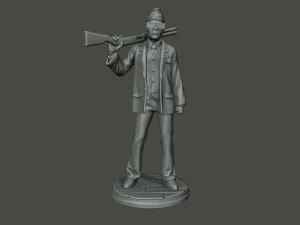 meme ata&uacute;d bailando b 015 Modelo de impresión 3D