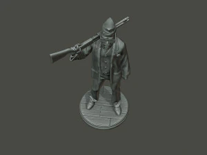 meme ata&uacute;d bailando b 015 Modelo de impresión 3D