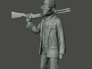 meme ata&uacute;d bailando b 015 Modelo de impresión 3D