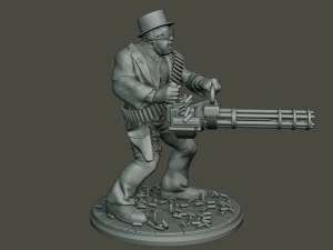 bailando ata&uacute;d meme jefe b Modelo de impresión 3D