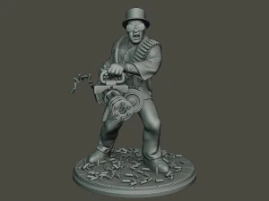 bailando ata&uacute;d meme jefe b Modelo de impresión 3D