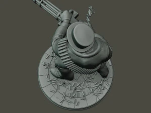 bailando ata&uacute;d meme jefe b Modelo de impresión 3D