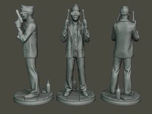 dancing coffin meme b pack 3D Print Model