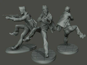 dancing coffin meme b pack 3D Print Model