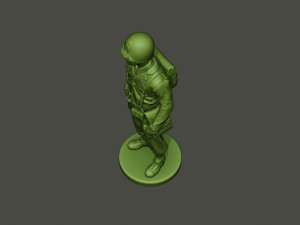 american soldier ww2 stand a8 3D Print Model