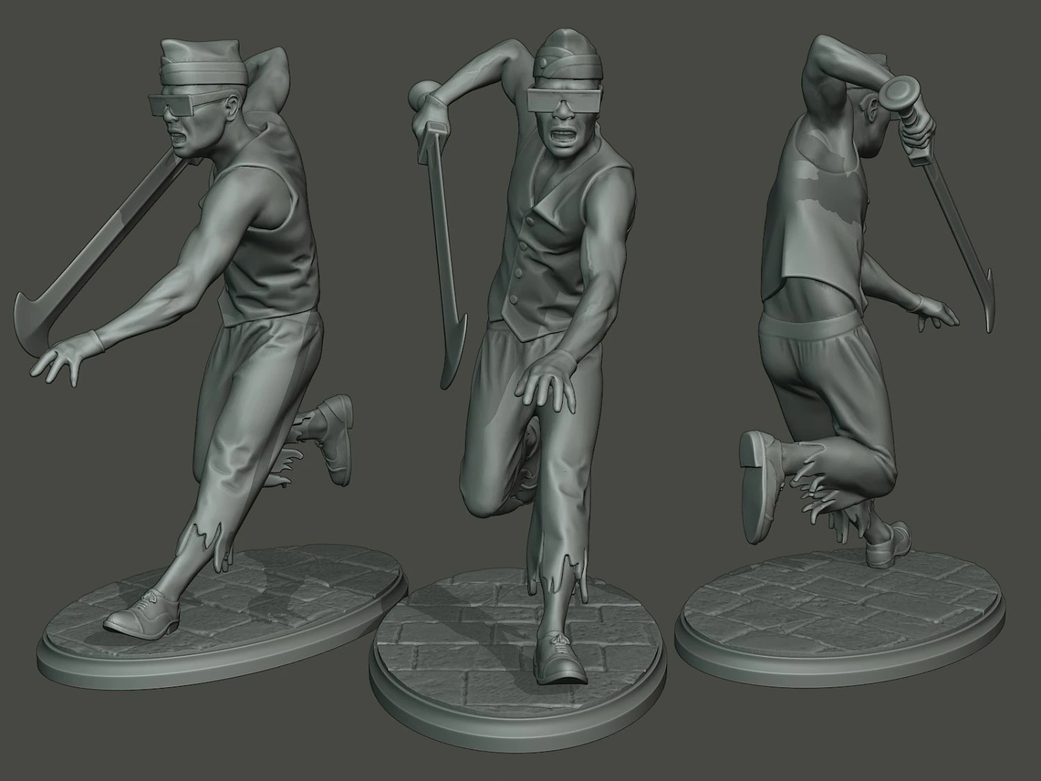 dancing coffin meme c 001 3D Print Model .c4d .max .obj .3ds .fbx .stl .blend