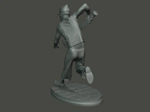 dancing coffin meme c 001 3D Print Model