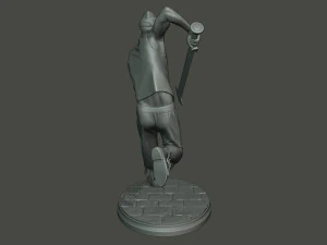 dancing coffin meme c 001 3D Print Model