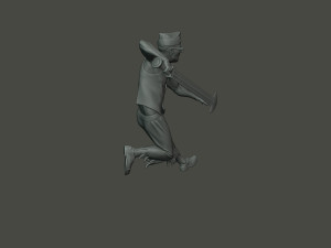 dancing coffin meme c 001 3D Print Model