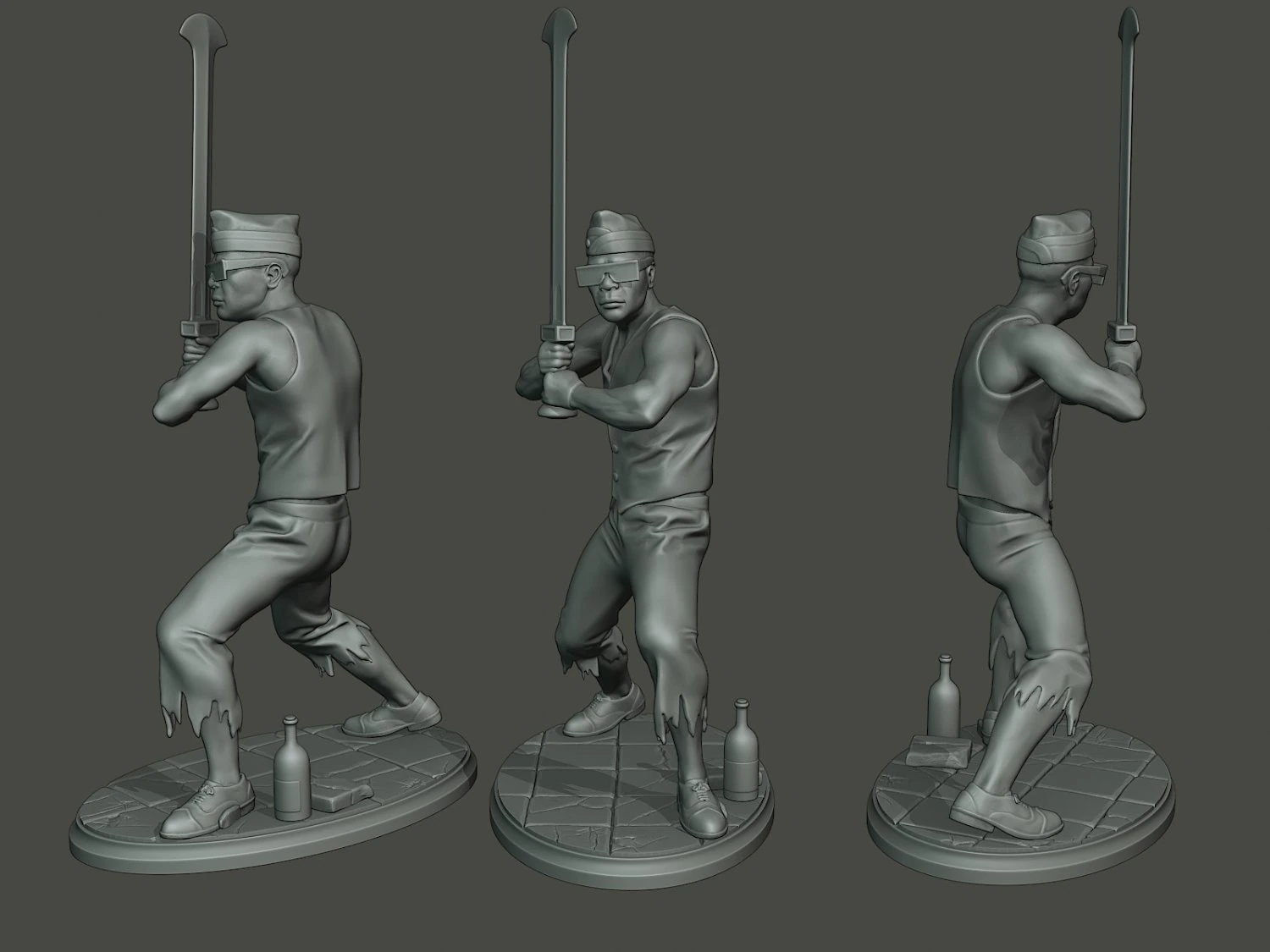 dancing coffin meme c 002 3D Print Model .c4d .max .obj .3ds .fbx .stl .blend