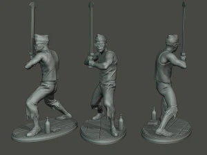 meme ata&uacute;d bailando c 002 Modelo de impresión 3D