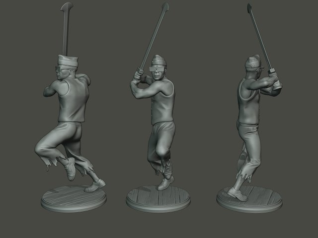 dancing coffin meme c 004 3D 프린트 모델 .c4d .max .obj .3ds .fbx .stl .blend 