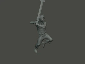 meme ata&uacute;d bailando c 004 Modelo de impresión 3D