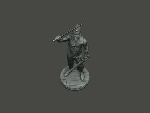 meme ata&uacute;d bailando c 006 Modelo de impresión 3D