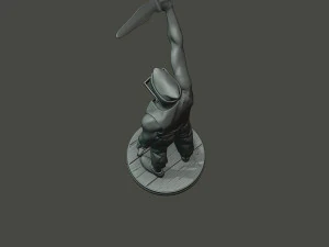 meme ata&uacute;d bailando c 006 Modelo de impresión 3D