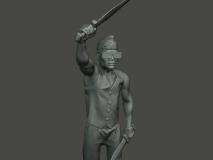 meme ata&uacute;d bailando c 006 Modelo de impresión 3D