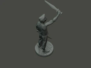 meme ata&uacute;d bailando c 006 Modelo de impresión 3D