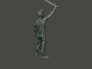 meme ata&uacute;d bailando c 006 Modelo de impresión 3D