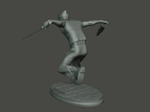 meme ata&uacute;d bailando c 007 Modelo de impresión 3D