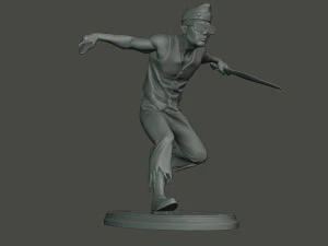 meme ata&uacute;d bailando c 007 Modelo de impresión 3D