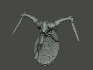 meme ata&uacute;d bailando c 007 Modelo de impresión 3D