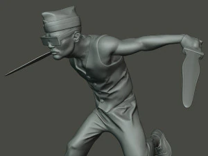 meme ata&uacute;d bailando c 007 Modelo de impresión 3D