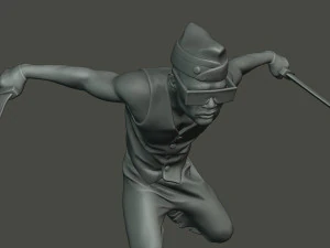 meme ata&uacute;d bailando c 007 Modelo de impresión 3D