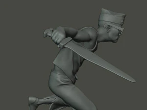 meme ata&uacute;d bailando c 007 Modelo de impresión 3D