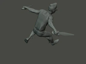 meme ata&uacute;d bailando c 007 Modelo de impresión 3D