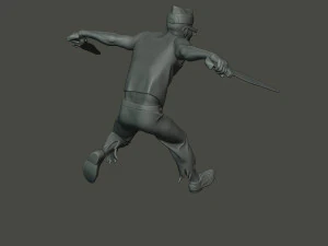 meme ata&uacute;d bailando c 007 Modelo de impresión 3D