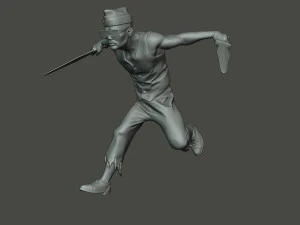 meme ata&uacute;d bailando c 007 Modelo de impresión 3D