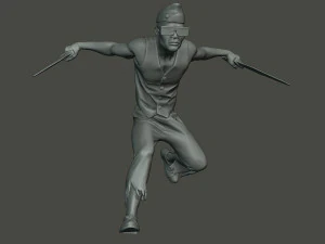 meme ata&uacute;d bailando c 007 Modelo de impresión 3D