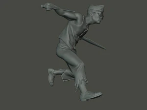 meme ata&uacute;d bailando c 007 Modelo de impresión 3D