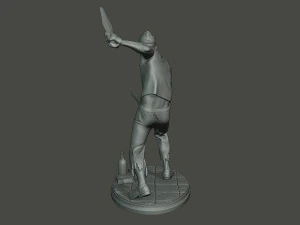 meme ata&uacute;d bailando c 008 Modelo de impresión 3D