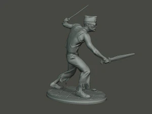 meme ata&uacute;d bailando c 008 Modelo de impresión 3D