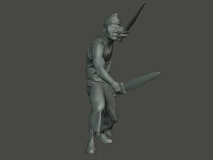 meme ata&uacute;d bailando c 008 Modelo de impresión 3D