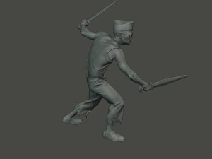 meme ata&uacute;d bailando c 008 Modelo de impresión 3D