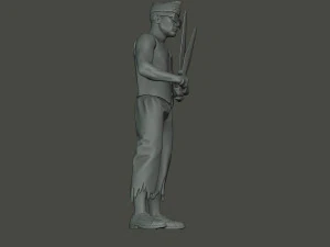 meme ata&uacute;d bailando c 010 Modelo de impresión 3D