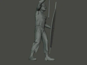 meme ata&uacute;d bailando c 012 Modelo de impresión 3D