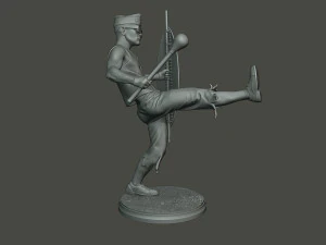 meme ata&uacute;d bailando c 015 Modelo de impresión 3D