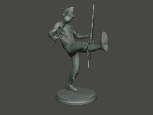 meme ata&uacute;d bailando c 015 Modelo de impresión 3D