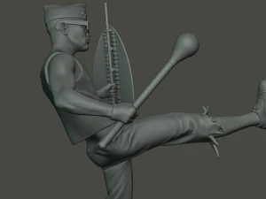 meme ata&uacute;d bailando c 015 Modelo de impresión 3D